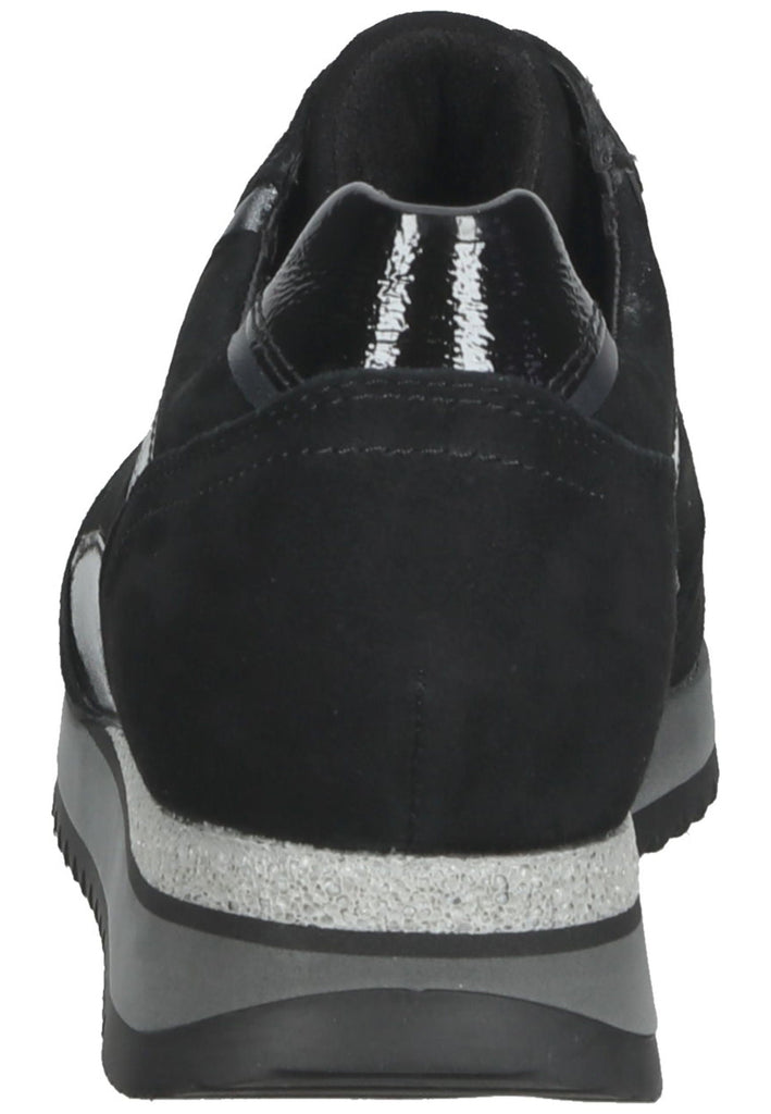 Gabor Sneaker Veloursleder Schwarz/Grau