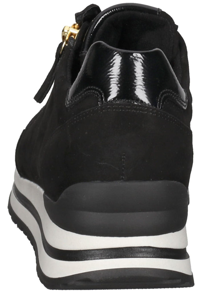 Gabor Sneaker Veloursleder Schwarz Kombi