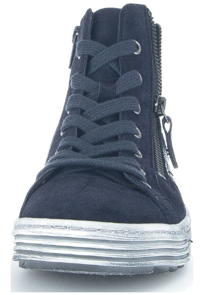 Gabor Sneaker Veloursleder/Textil Atlantik