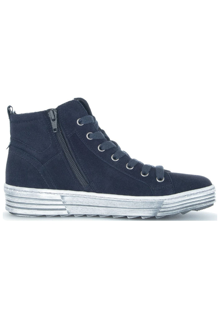 Gabor Sneaker Veloursleder/Textil Atlantik