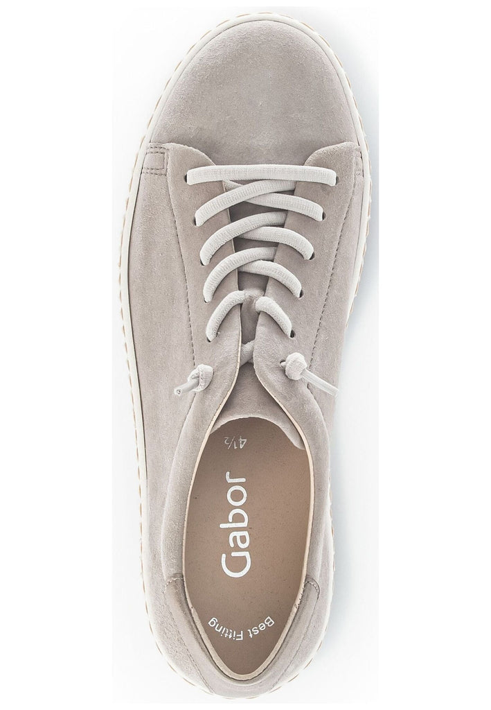 Gabor Sneaker Veloursleder/Textil Beige