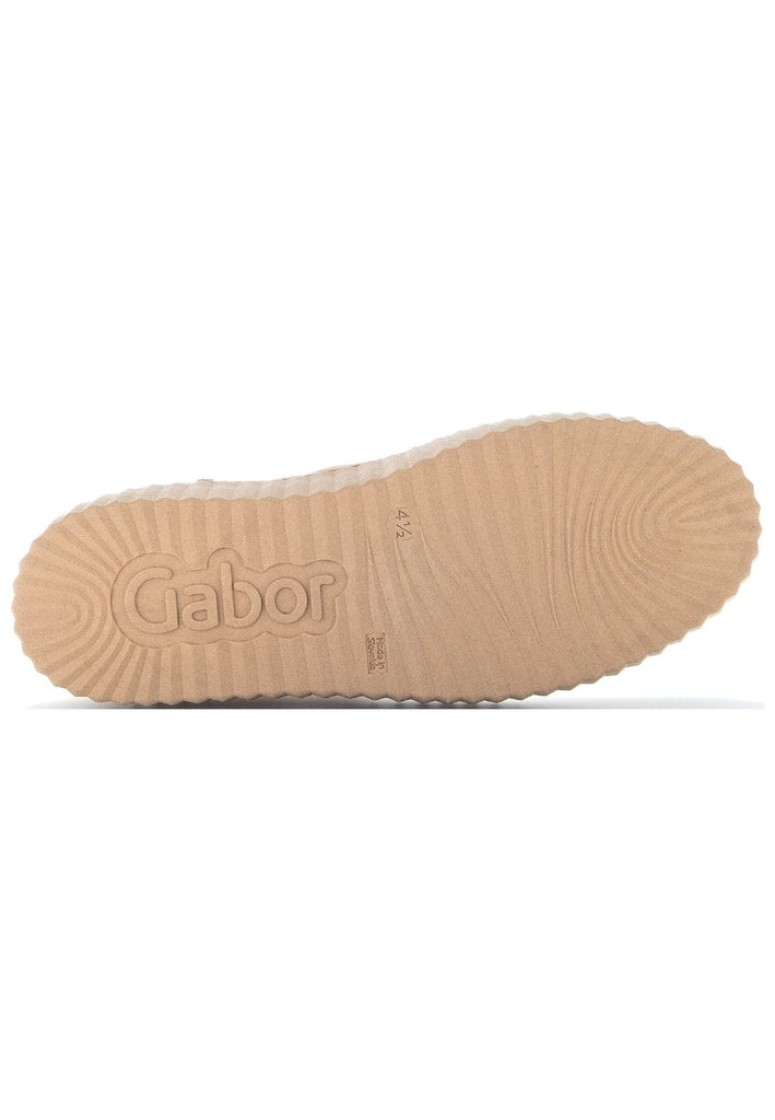 Gabor Sneaker Veloursleder/Textil Caramel