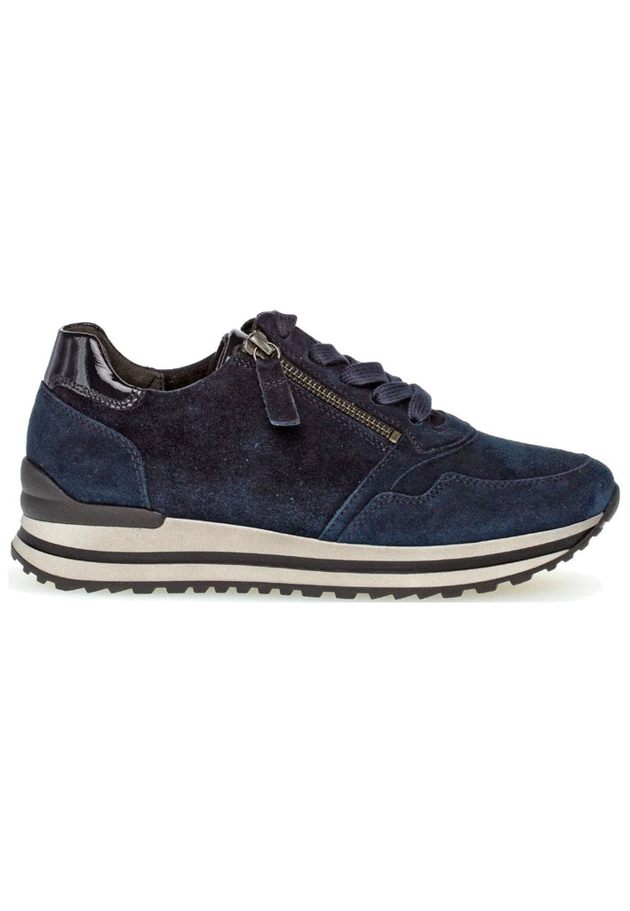 Gabor Sneaker Veloursleder/Textil Dunkelblau
