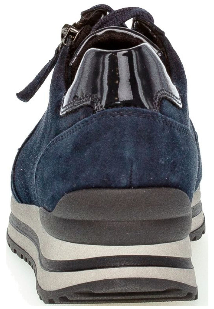 Gabor Sneaker Veloursleder/Textil Dunkelblau