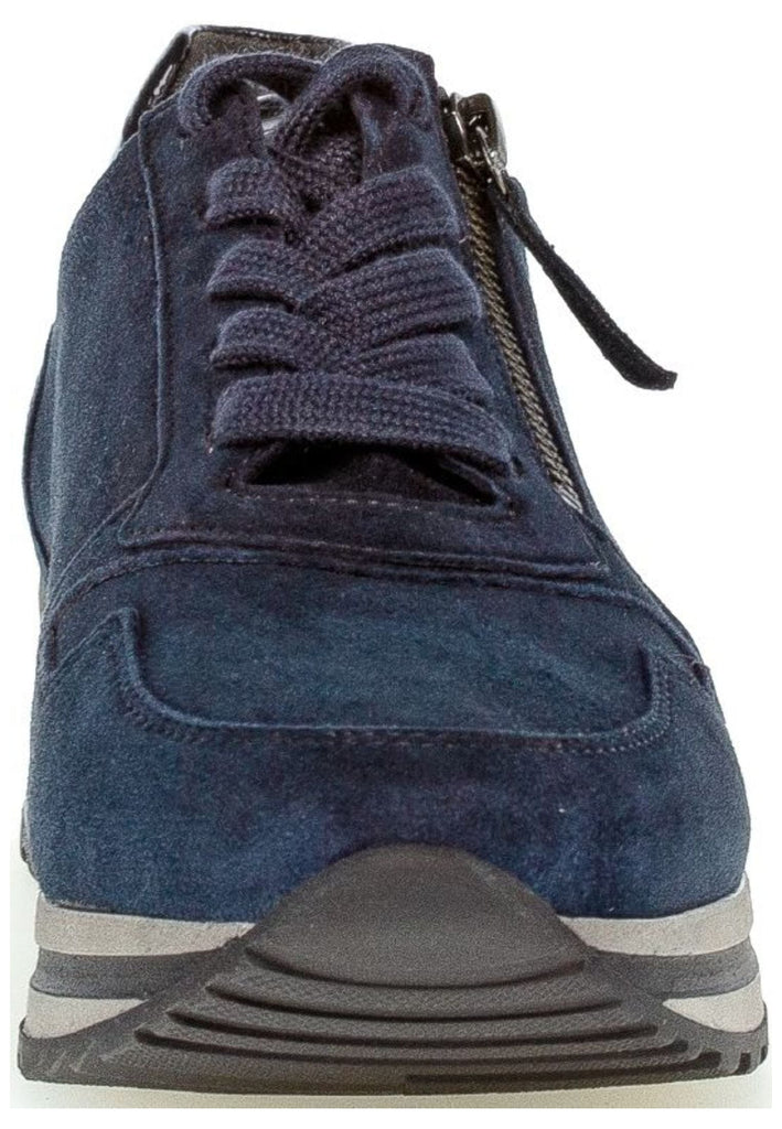 Gabor Sneaker Veloursleder/Textil Dunkelblau