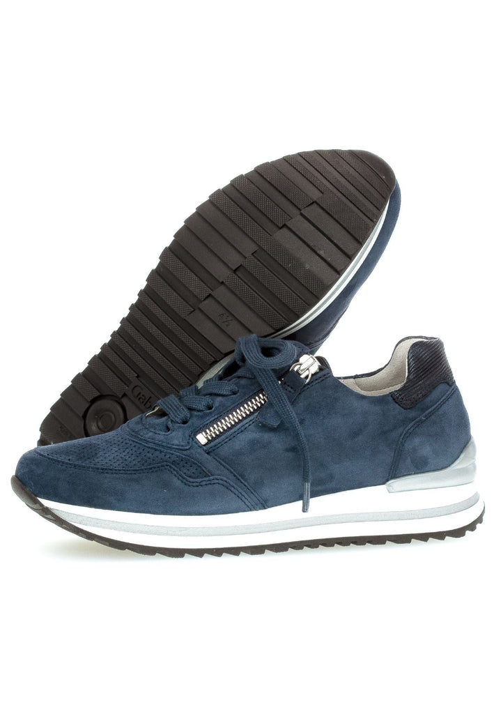 Gabor Sneaker Veloursleder/Textil Marine