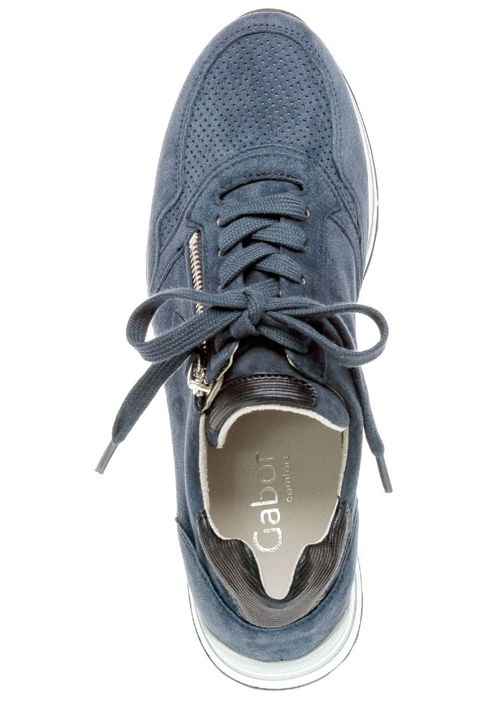 Gabor Sneaker Veloursleder/Textil Marine