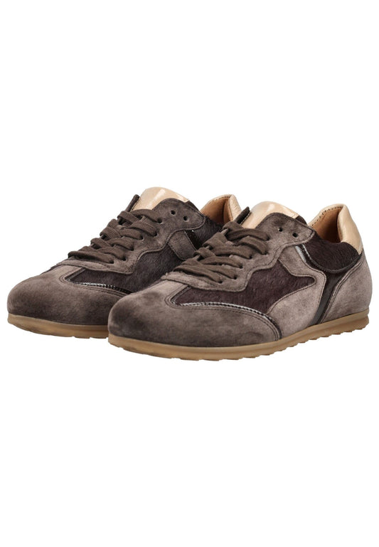 Gabor Sneaker Veloursleder/Textil Mocca
