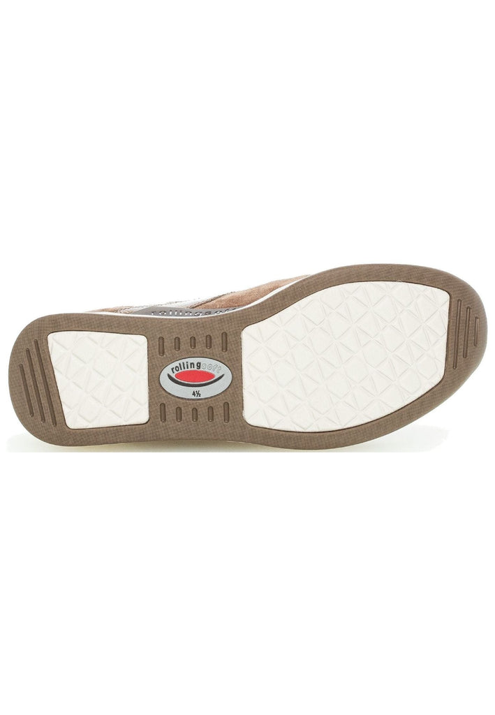 Gabor Sneaker Veloursleder/Textil Muskat