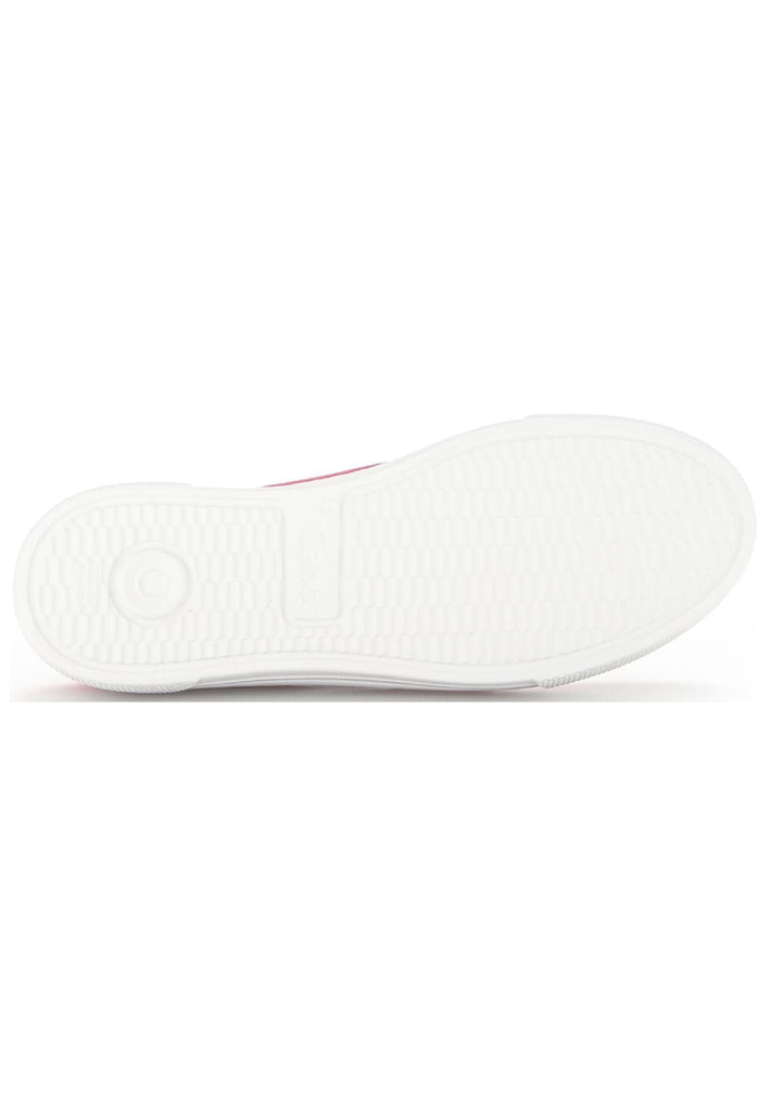 Gabor Sneaker Veloursleder/Textil Pink/Weiß