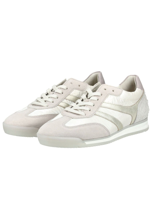 Gabor Sneaker Veloursleder/Textil Weiß