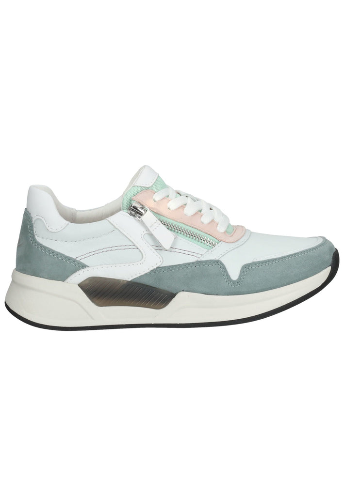 Gabor Sneaker Veloursleder/Textil Weiß/Grün