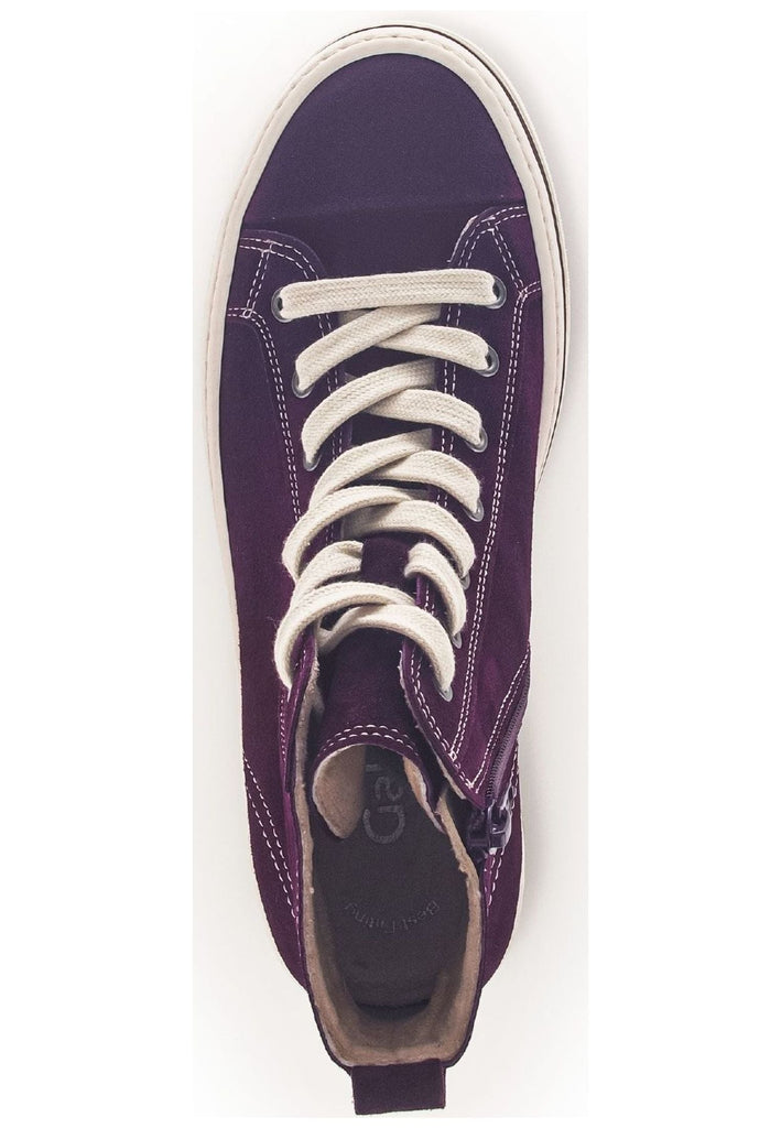 Gabor Sneaker Veloursleder Violett