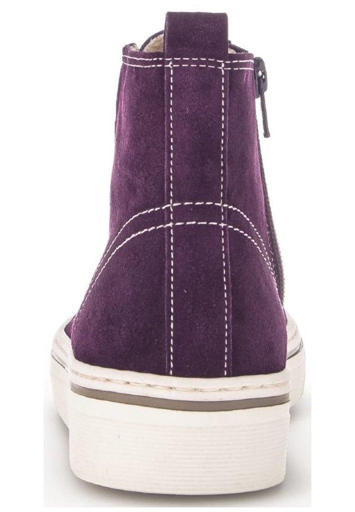 Gabor Sneaker Veloursleder Violett