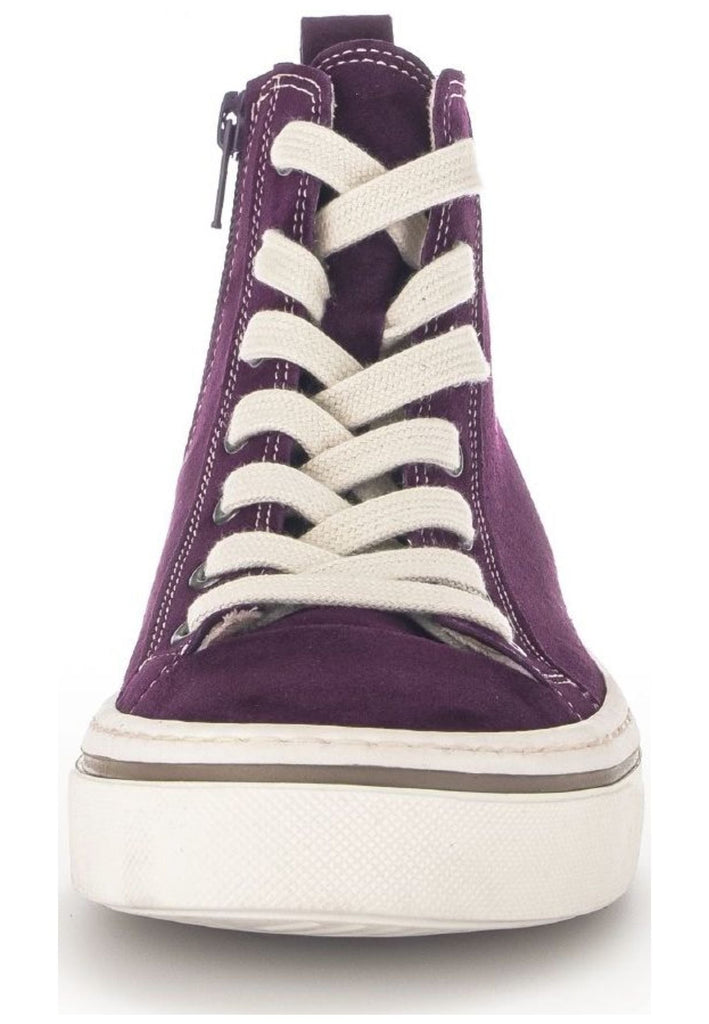 Gabor Sneaker Veloursleder Violett