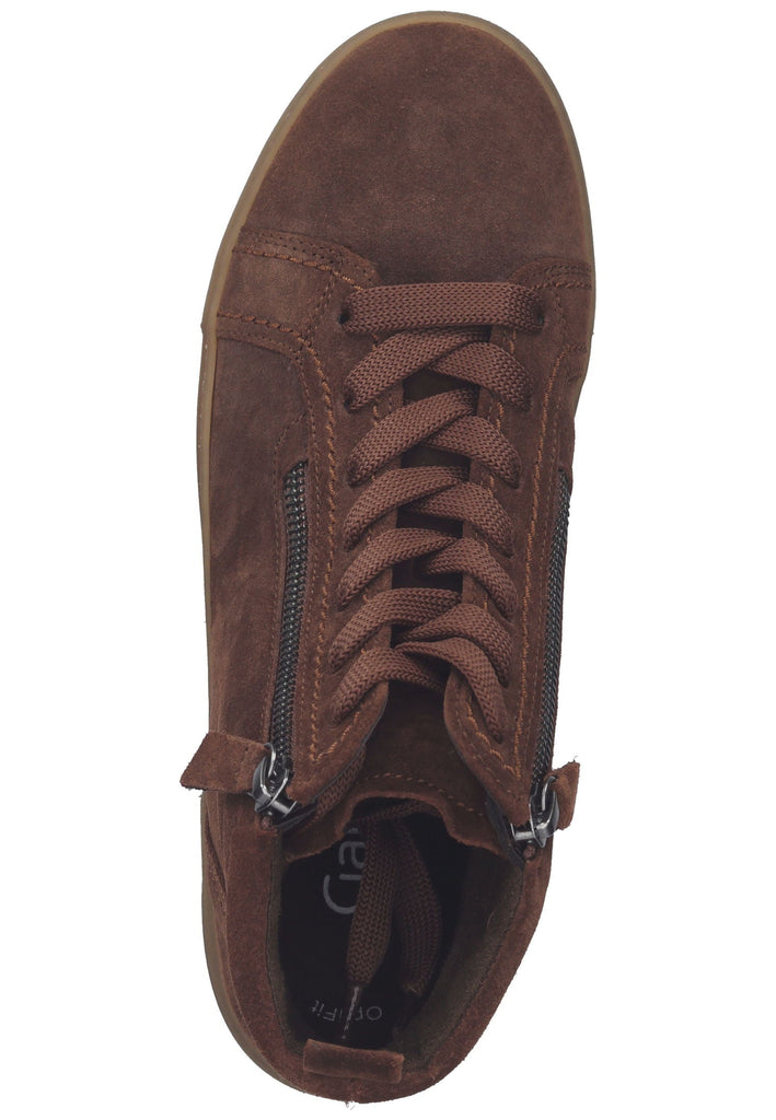 Gabor Sneaker Veloursleder Whisky