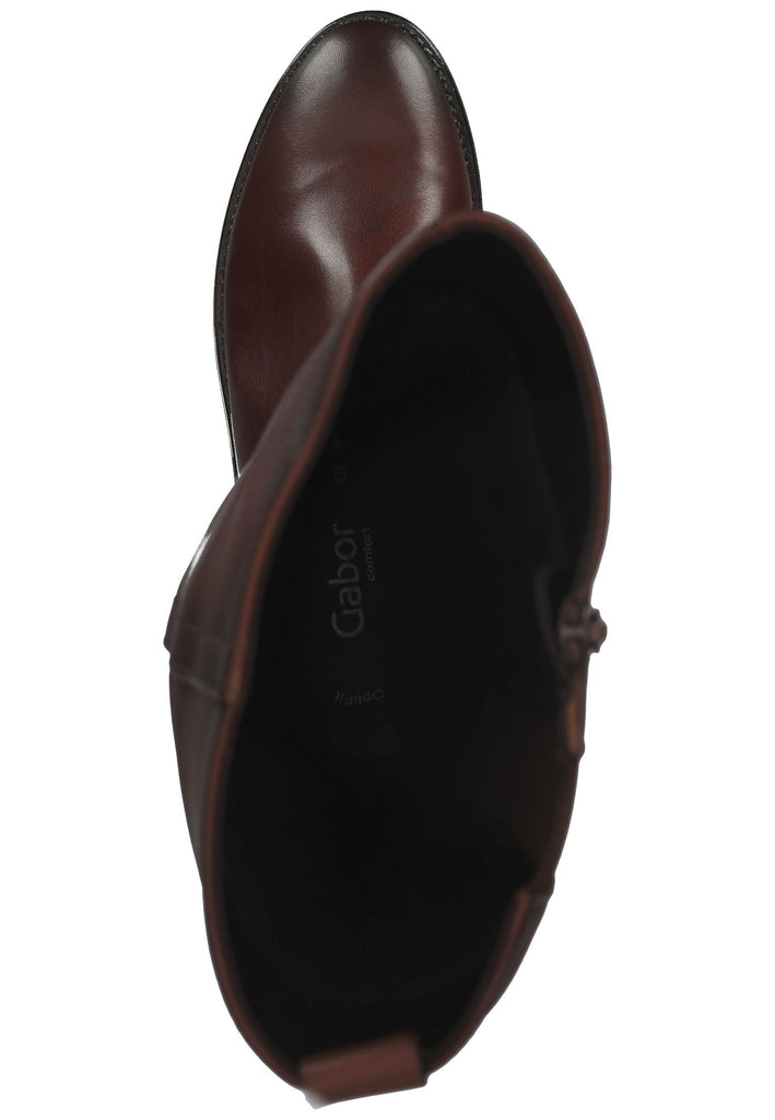 Stiefel Gabor Stiefel Glattleder Dunkelbraun