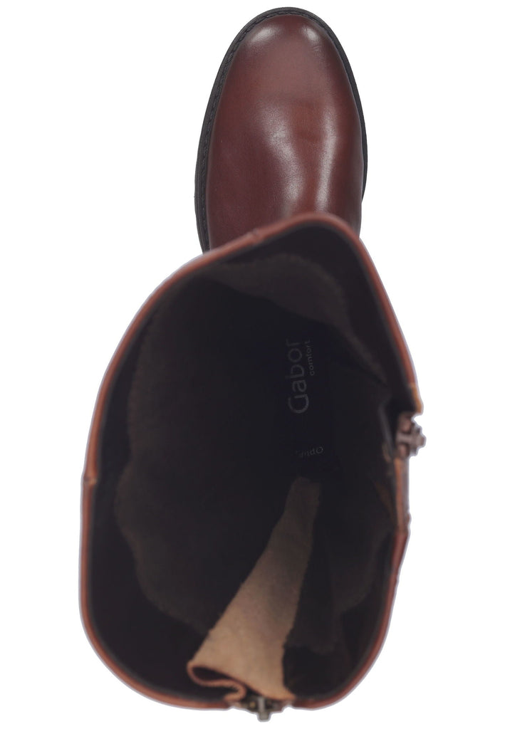 Stiefel Gabor Stiefel Glattleder Dunkelbraun