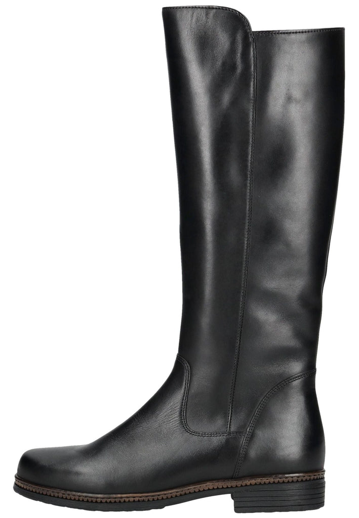 Stiefel Gabor Stiefel Leder/Textil Schwarz