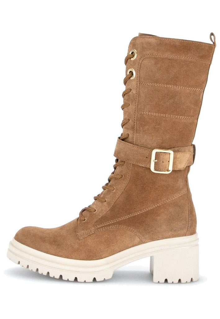 Stiefel Gabor Stiefel Veloursleder Braun/Beige