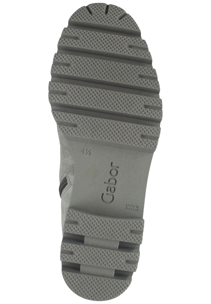 Stiefel Gabor Stiefel Veloursleder Kiesel