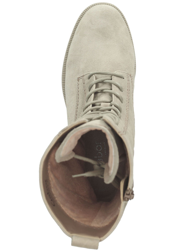 Stiefel Gabor Stiefel Veloursleder Kiesel