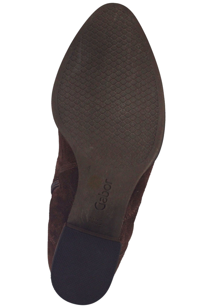 Stiefel Gabor Stiefel Veloursleder Whisky