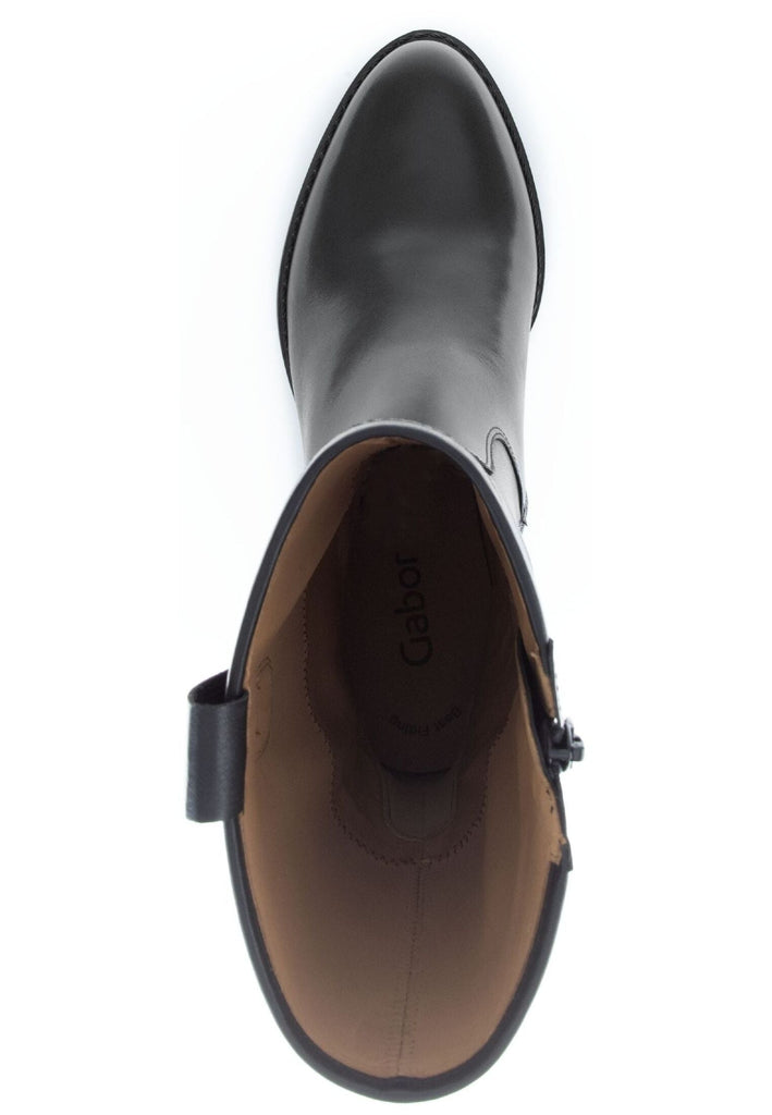 Gabor Stiefel Glattleder Schwarz