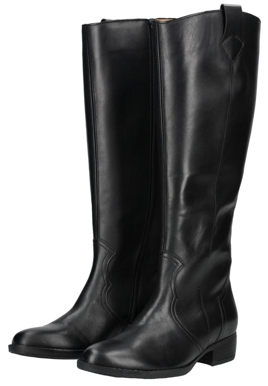 Gabor Stiefel Glattleder Schwarz