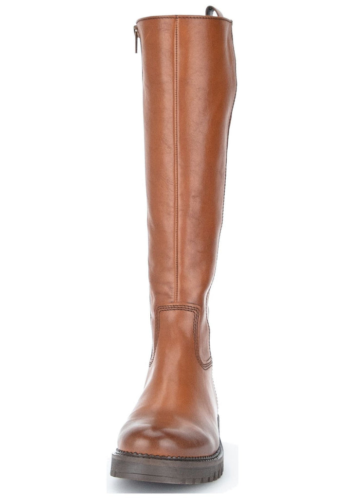 Gabor Stiefel Leder Cognac