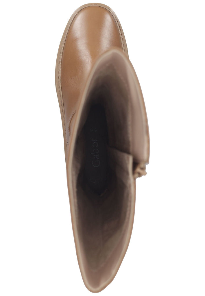 Gabor Stiefel Leder Hellbraun