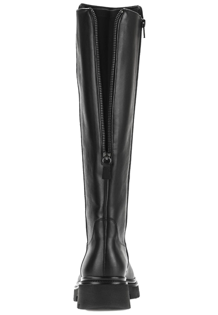 Gabor Stiefel Leder Schwarz Warmfutter