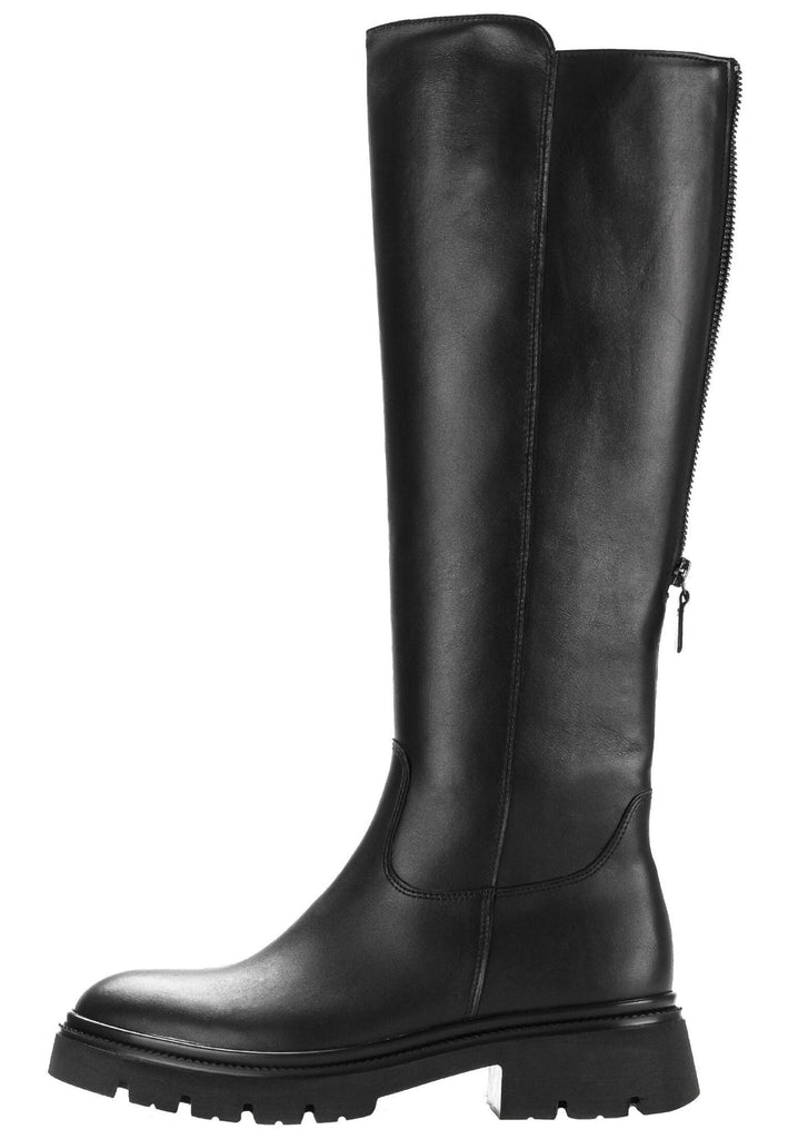 Gabor Stiefel Leder Schwarz Warmfutter