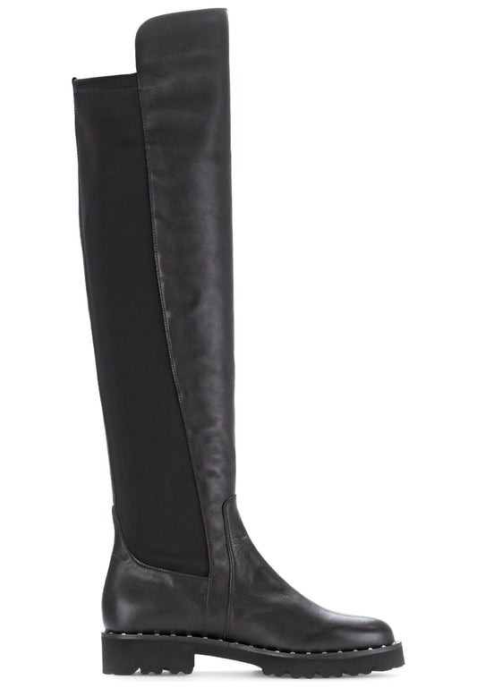Gabor Stiefel Leder/Textil Schwarz