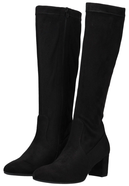 Gabor Stiefel Lederimitat Schwarz