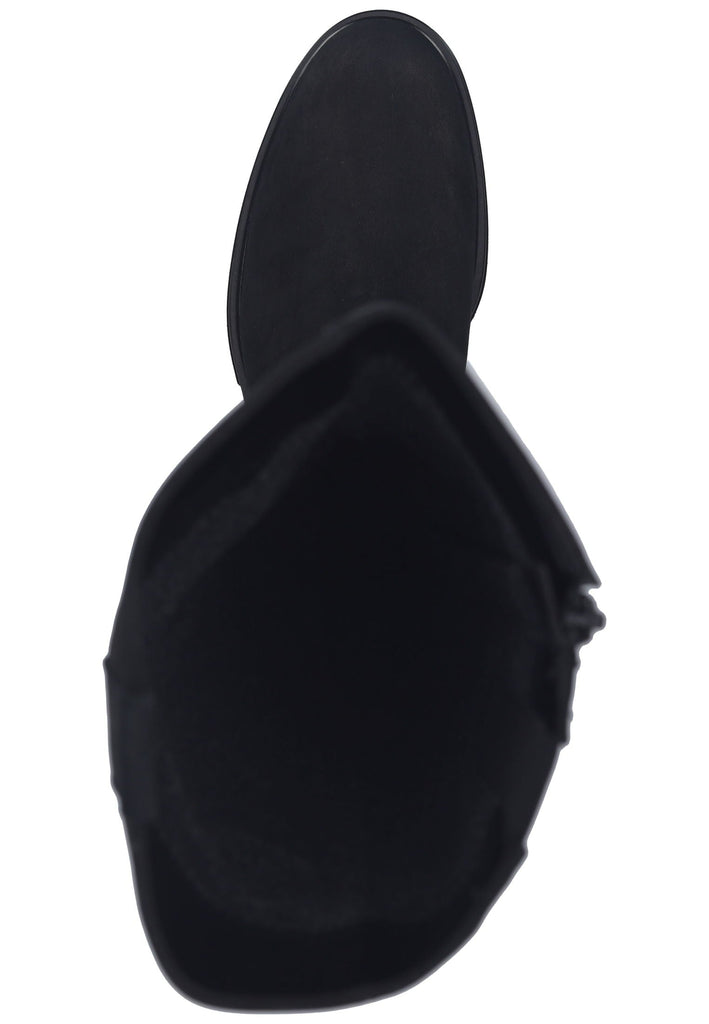 Gabor Stiefel Nubukleder Schwarz