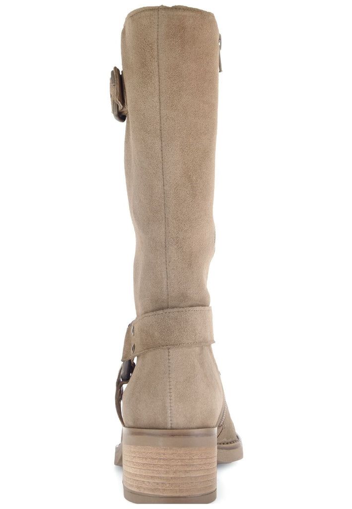 Gabor Stiefel Veloursleder Beige