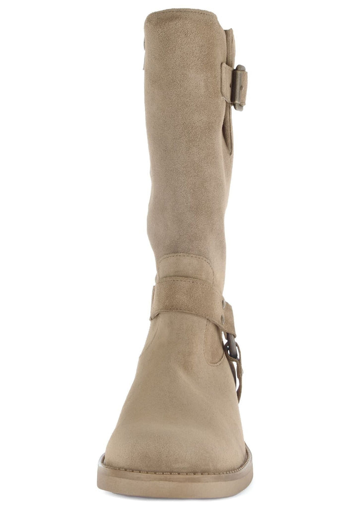 Gabor Stiefel Veloursleder Beige
