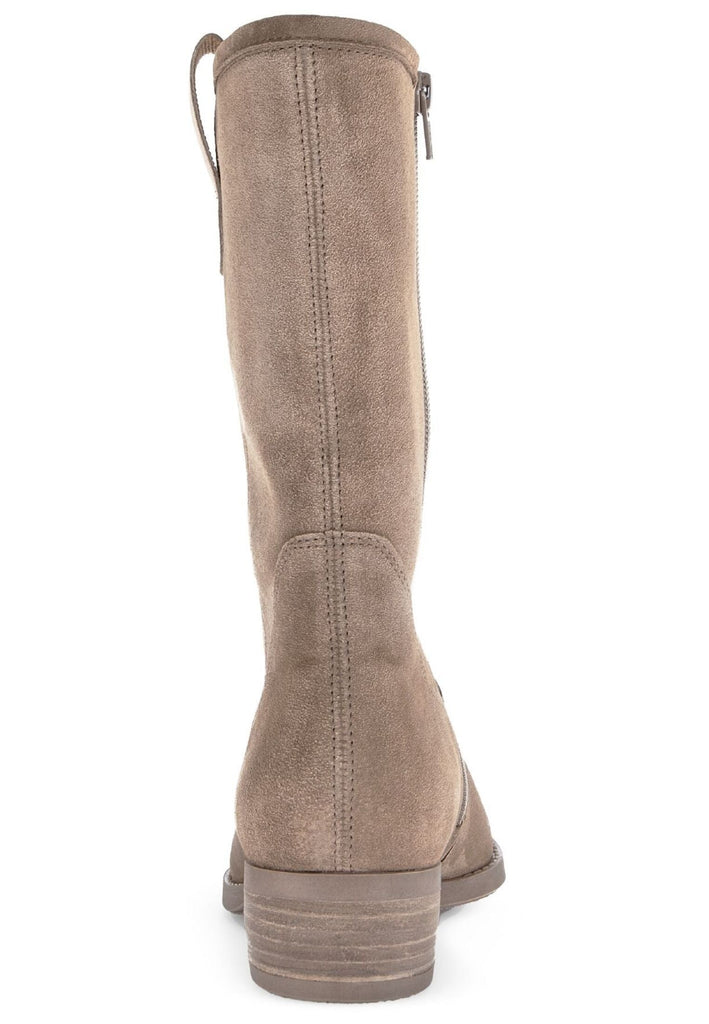 Gabor Stiefel Veloursleder Beige