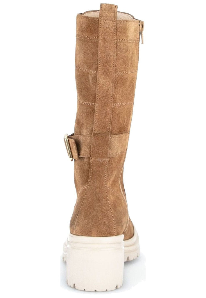 Gabor Stiefel Veloursleder Braun/Beige