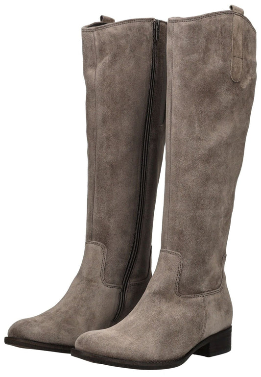 Gabor Stiefel Veloursleder Braun/Grau