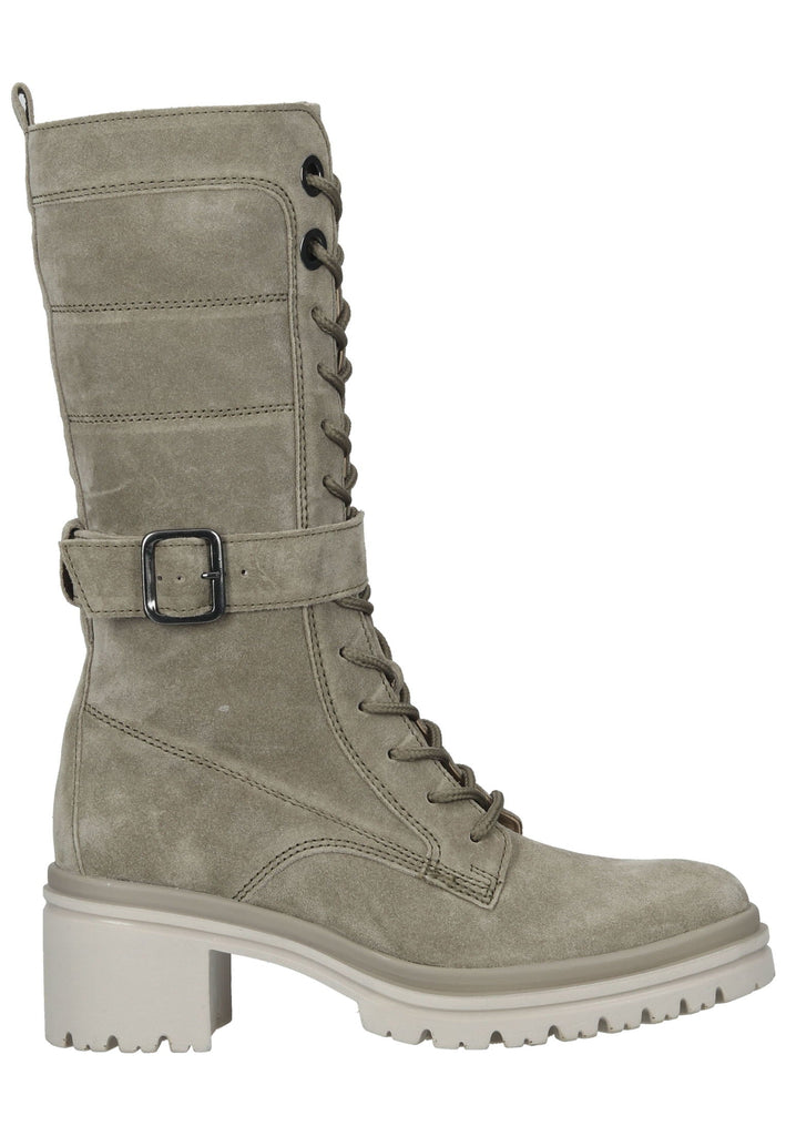 Gabor Stiefel Veloursleder Grün