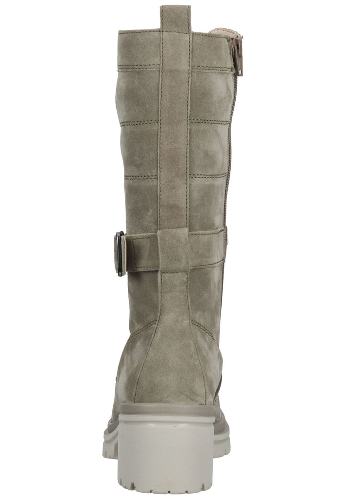 Gabor Stiefel Veloursleder Grün