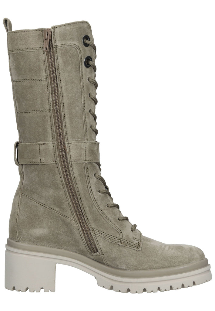 Gabor Stiefel Veloursleder Grün