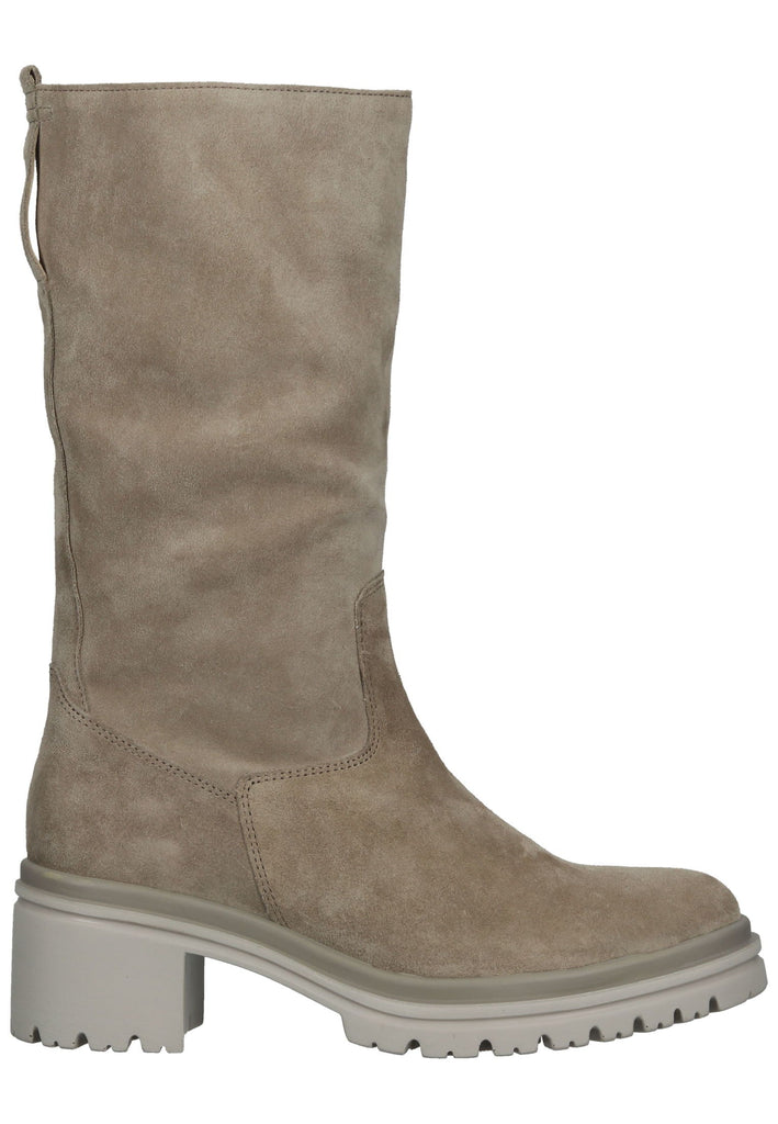 Gabor Stiefel Veloursleder Kiesel