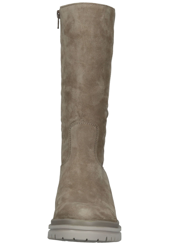 Gabor Stiefel Veloursleder Kiesel