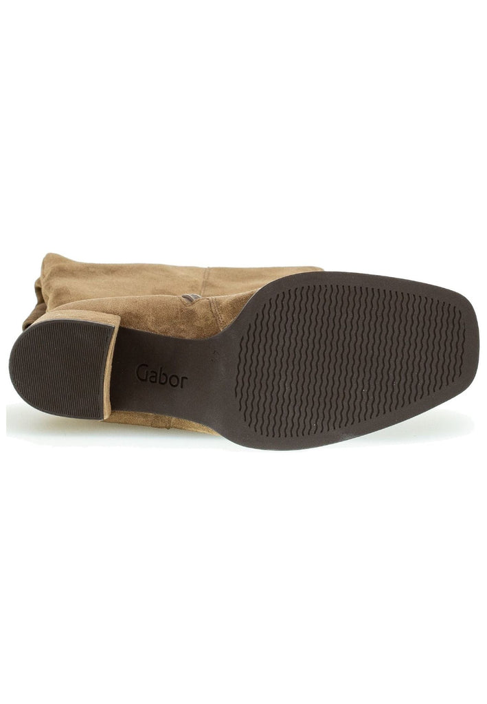 Gabor Stiefel Veloursleder Mittelbraun