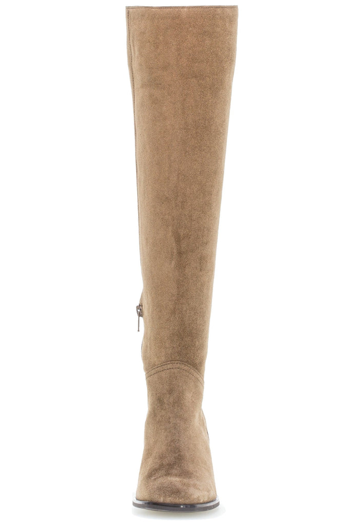 Gabor Stiefel Veloursleder Mittelbraun