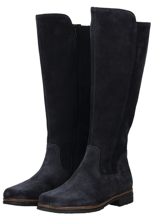 Gabor Stiefel Veloursleder Pazifik