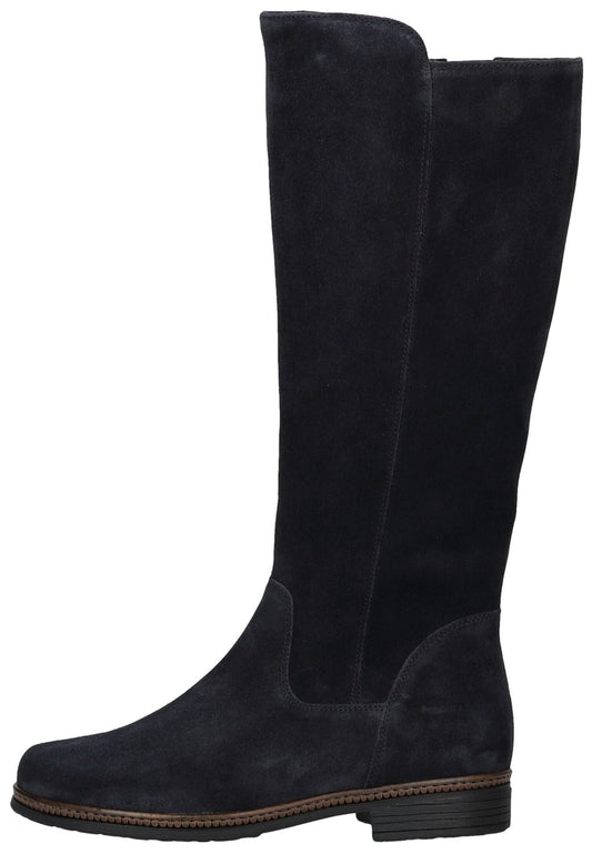 Gabor Stiefel Veloursleder Pazifik